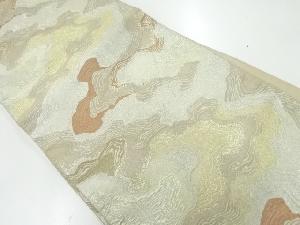 アンティーク　道長取り模様織出し袋帯（材料）